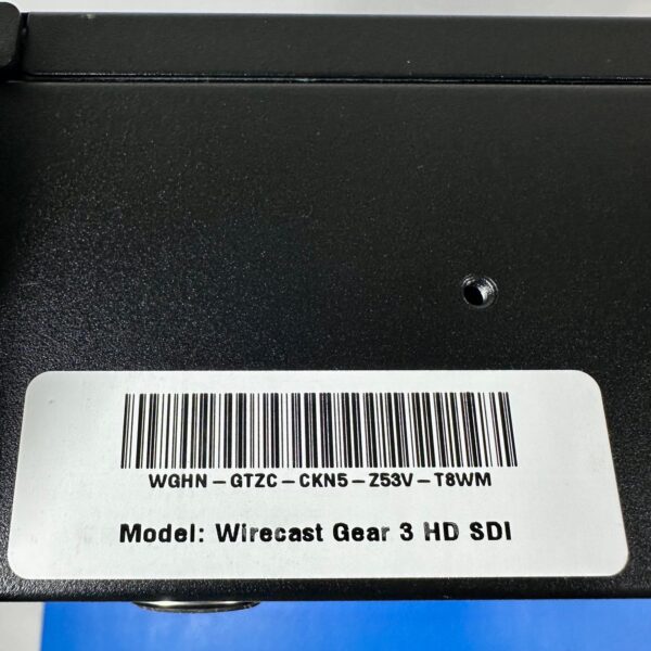 Wirecast Gear 3 SDI Rear