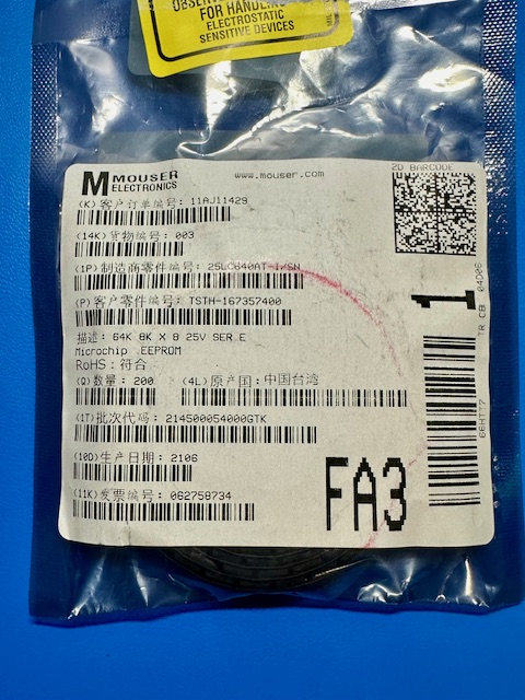 25LC640AT-I/SN