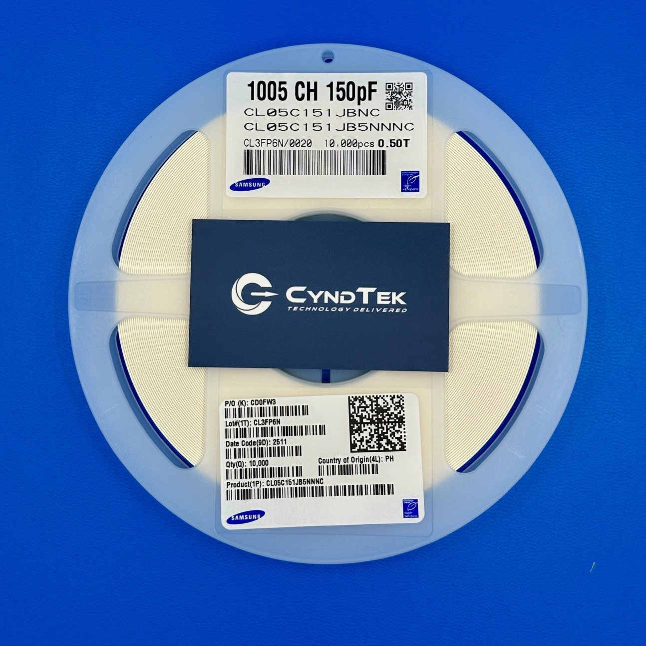 CL05C151JB5NNNC - Image 1