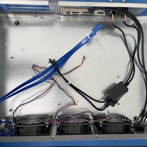 2U 12" Short Depth Rackmount Server Chassis w/ Triple 80mm Fan Assembly - Image 2