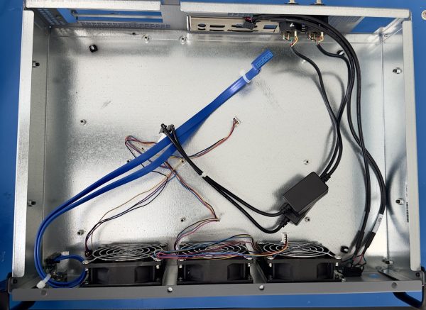 2U 12" Short Depth Rackmount Server Chassis w/ Triple 80mm Fan Assembly