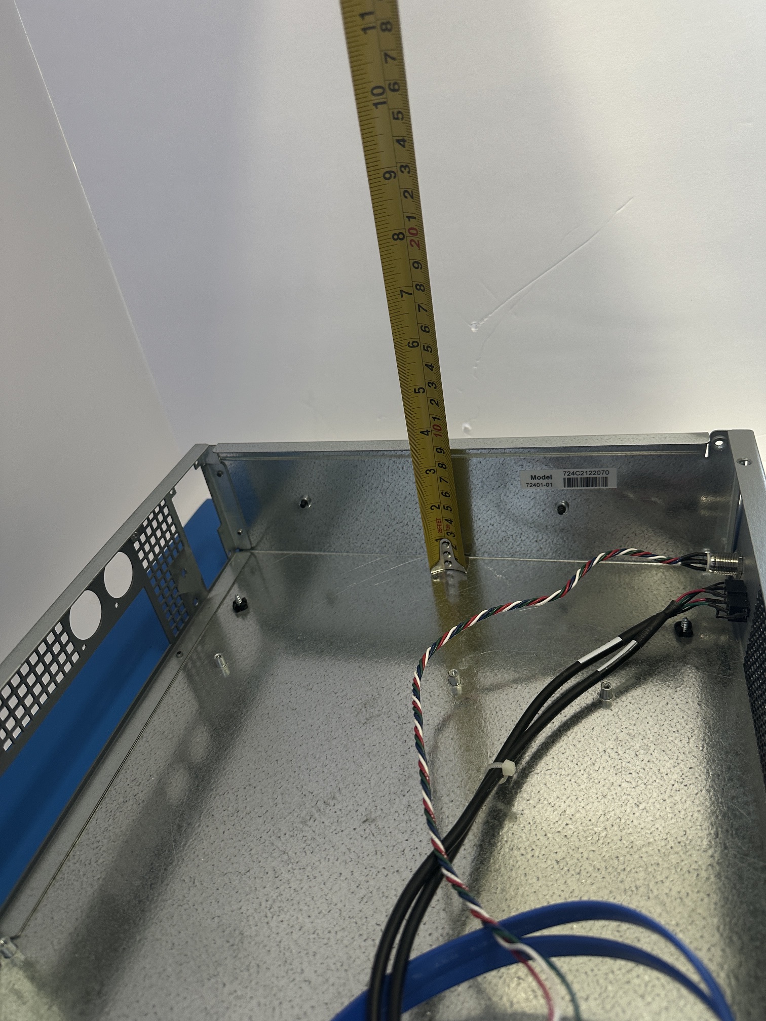 2U 12" Short Depth Rackmount Server Chassis w/ Triple 80mm Fan Assembly - Image 5