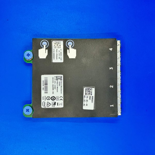 Dell 0MMW41 Intel I350-AM4 Quad Port 1GbE RJ45 rNDC Network Daughter Card